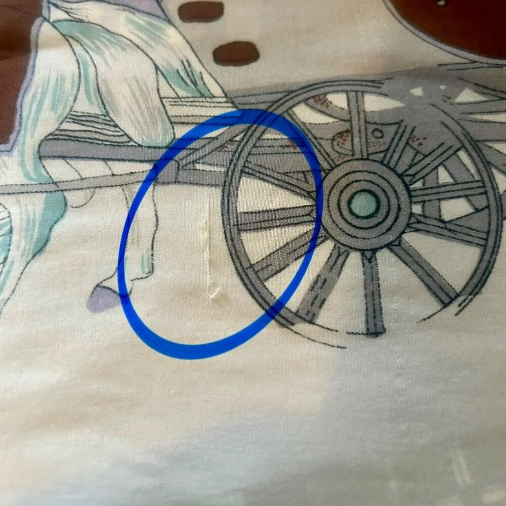 Vintage Chun‎ Hua Silk Scarf Women Square Horse Carriage Equestrian England Pub
